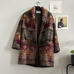 Thrifted Wool Coat